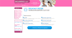 Desktop Screenshot of lanuevaespana.encuentros.net